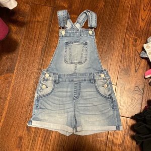 Girls short overalls